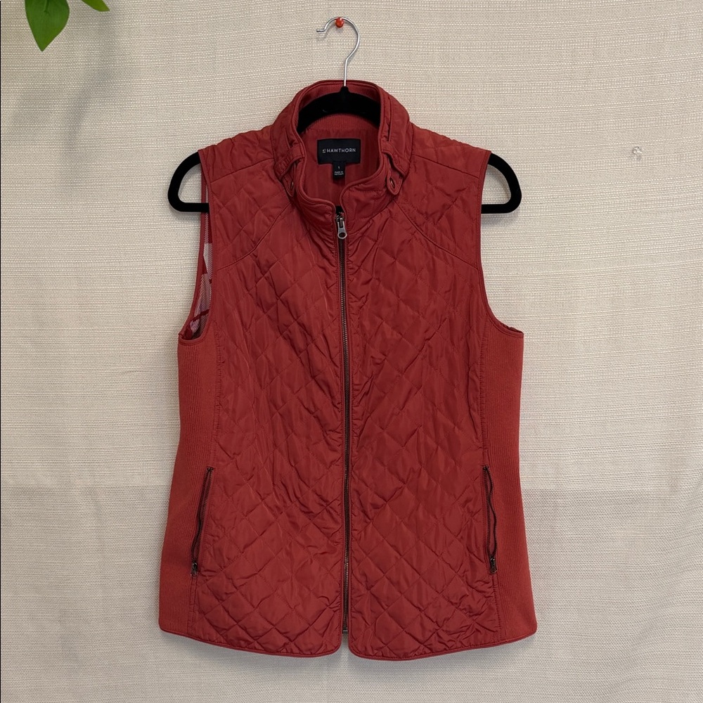 41 Hawthorn Cherry Quilted Vest